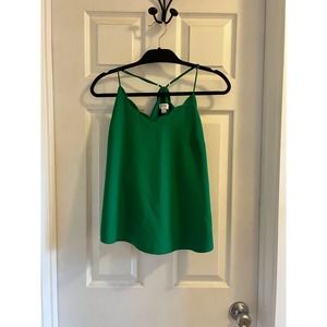 Jcrew - scalloped spaghetti strap tank top